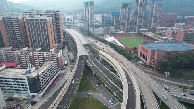 深圳泥岗西路上步北路北环大道交通