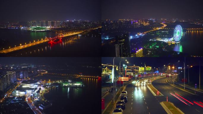 4K-无锡城市夜景延时