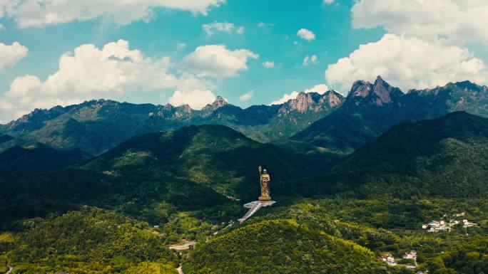 九华山地藏王金像