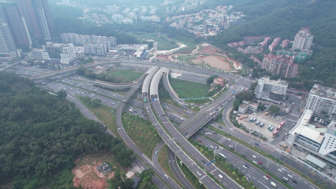 深圳泥岗西路上步北路北环大道交通