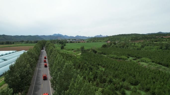 森林消防车