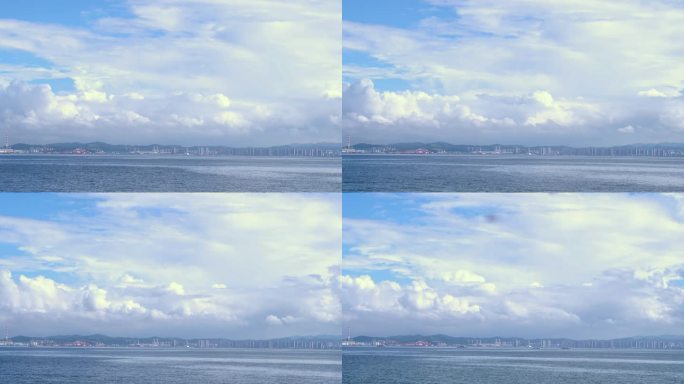 威海海边云延时