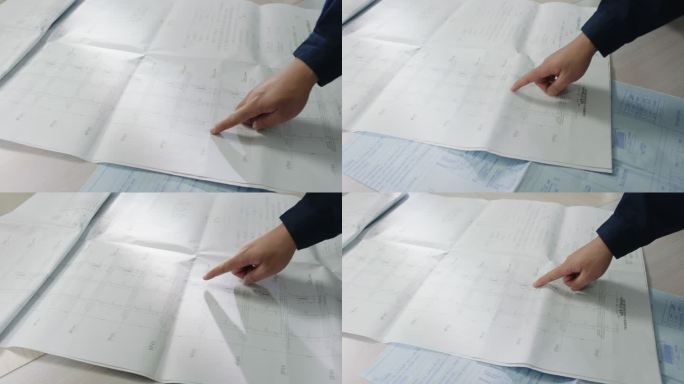 4K工程师手指图纸规划