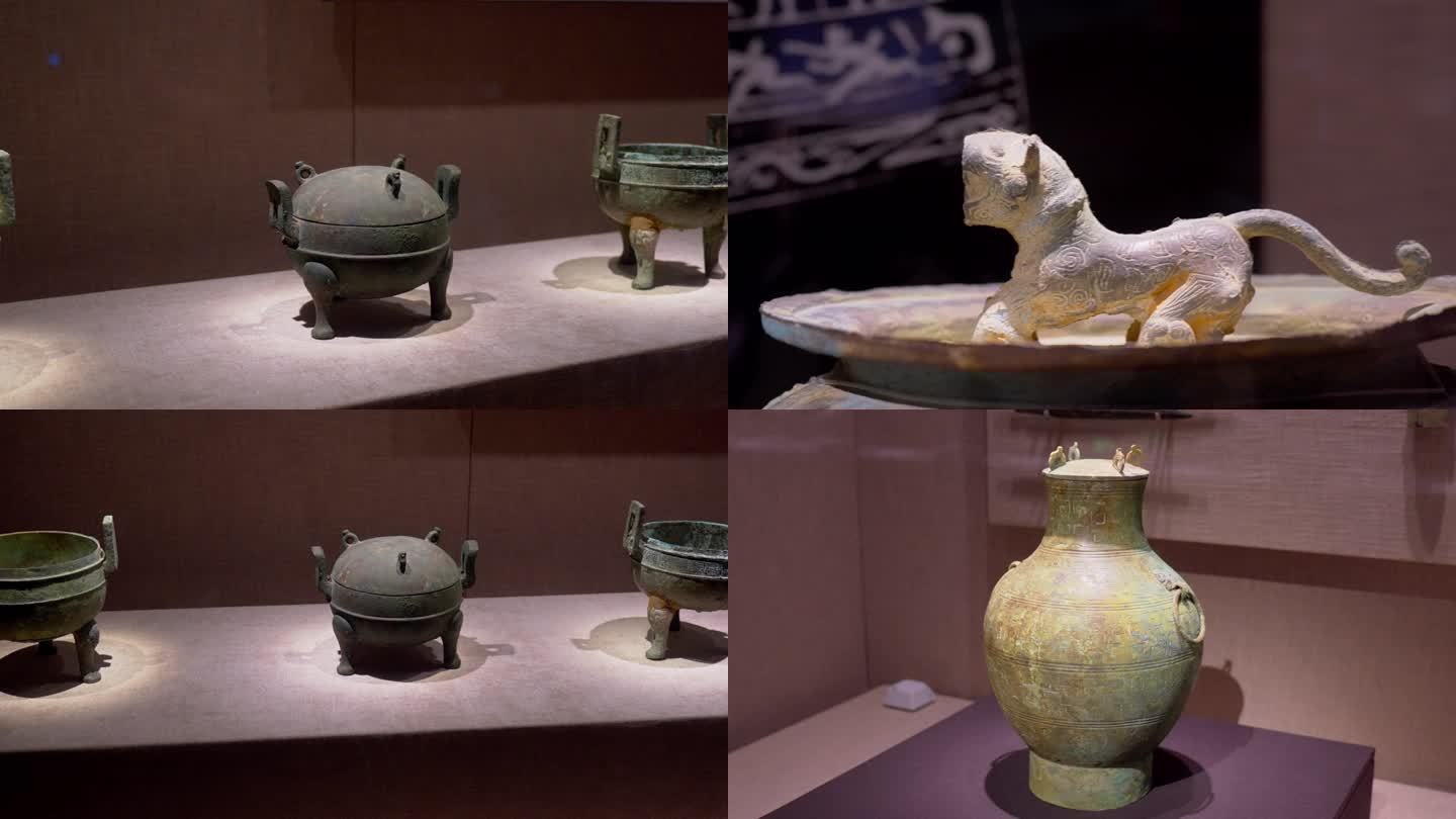 青铜时期青铜器展示