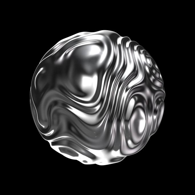 酸性动态褶皱金属球 循环+透明通道