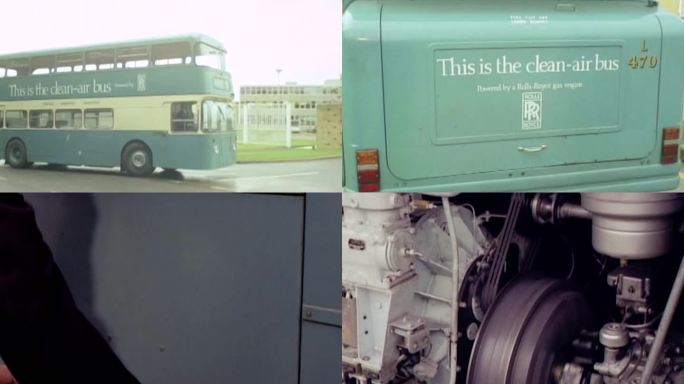 70年代劳斯莱斯公交车