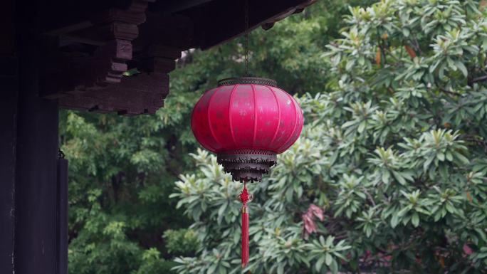 佛山顺德清晖园林传统古建筑红灯笼