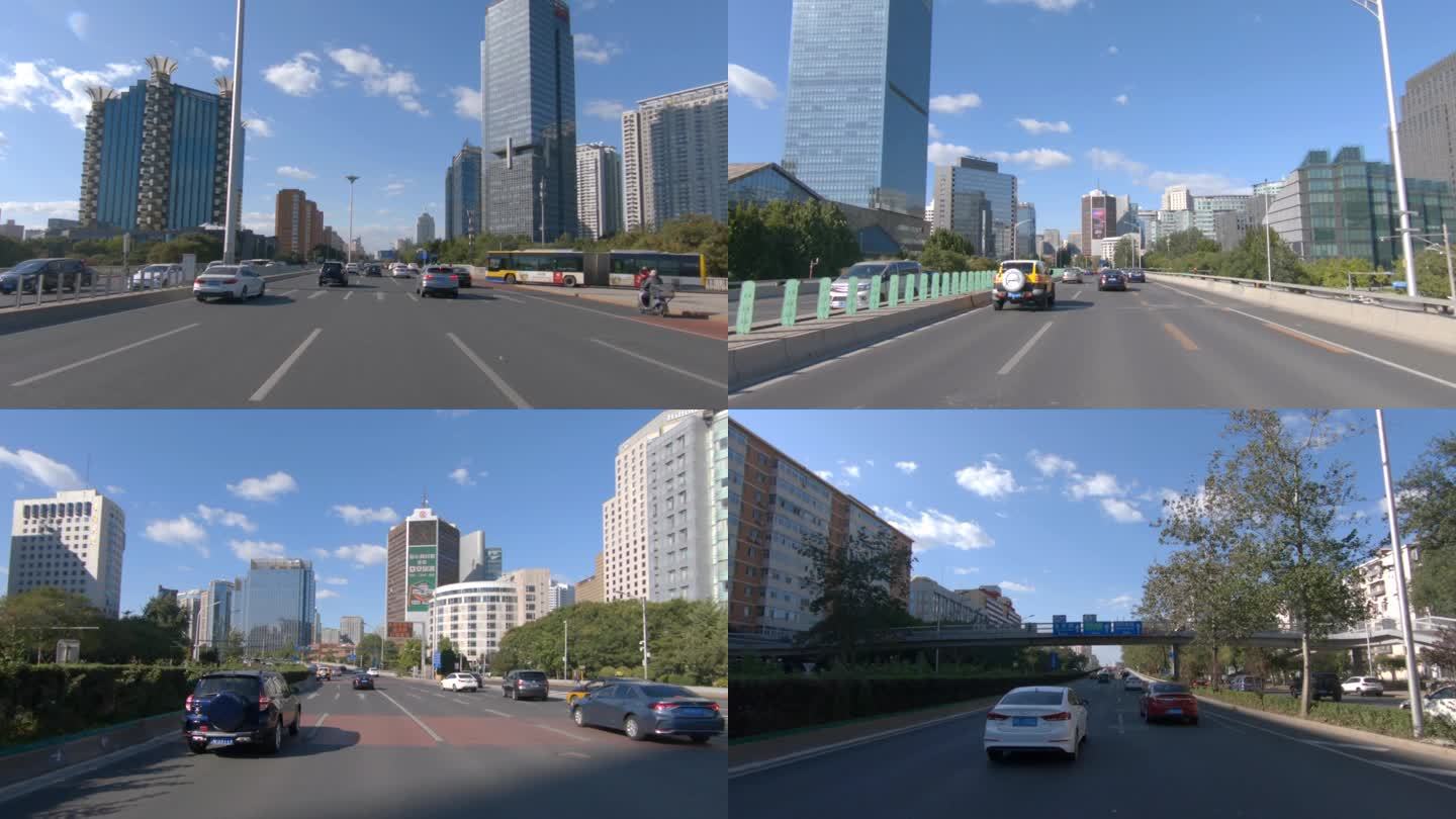 北京三环CBD 行车主观 第一视角