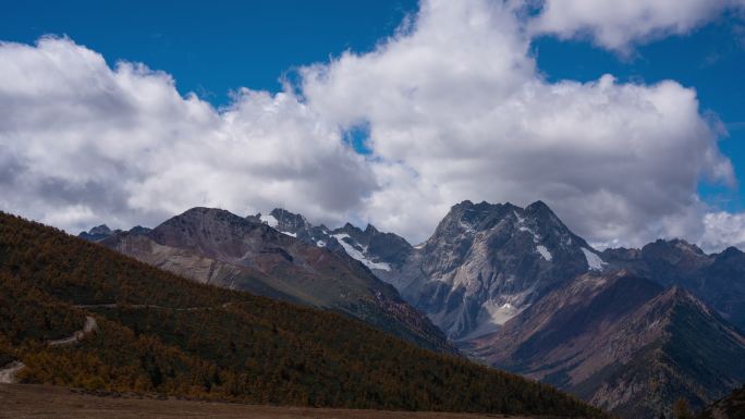 白马雪山延时4K