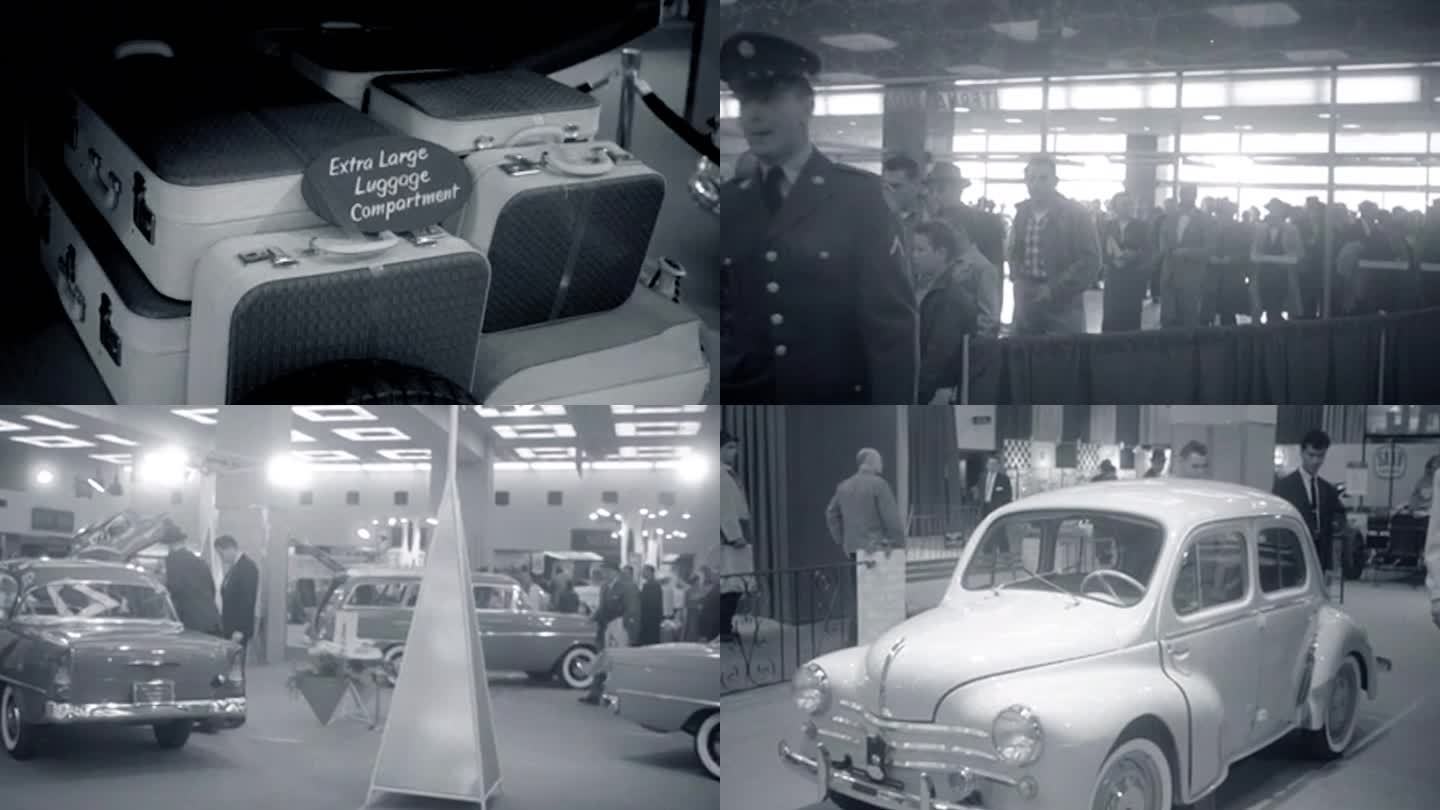 50年代60年代纽约车展