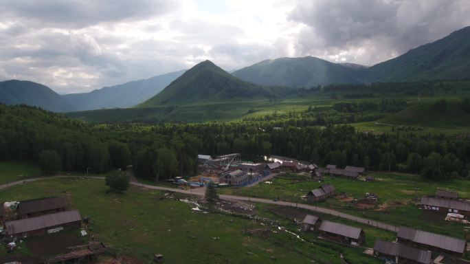 禾木 阳光 旅游 木屋 度假