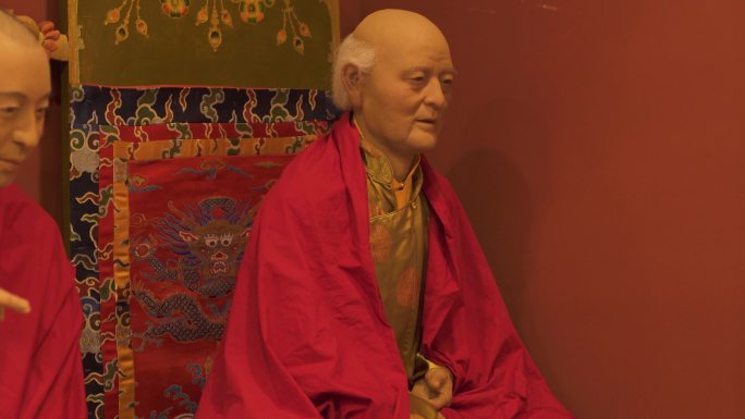 藏医雕像 藏医塑像 藏族文化 西藏文化