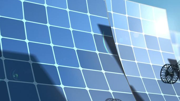 新能源发电光伏清洁能源光电太阳能电池板