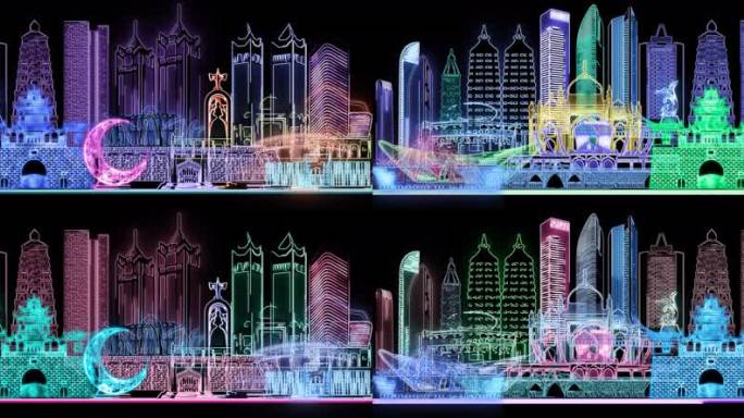 光绘银川虚拟城市