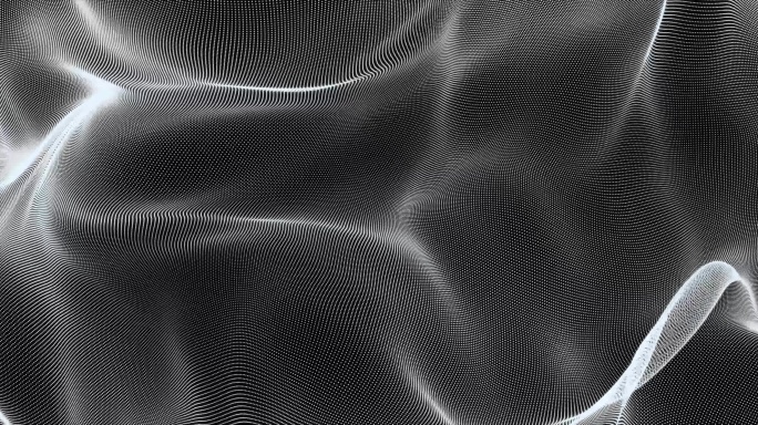 抽象粒子大屏背景