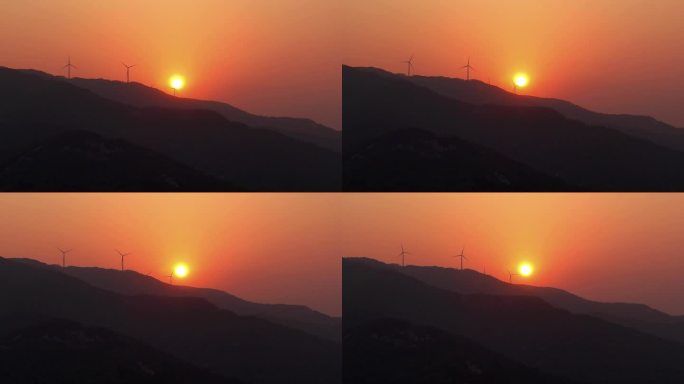日落西山