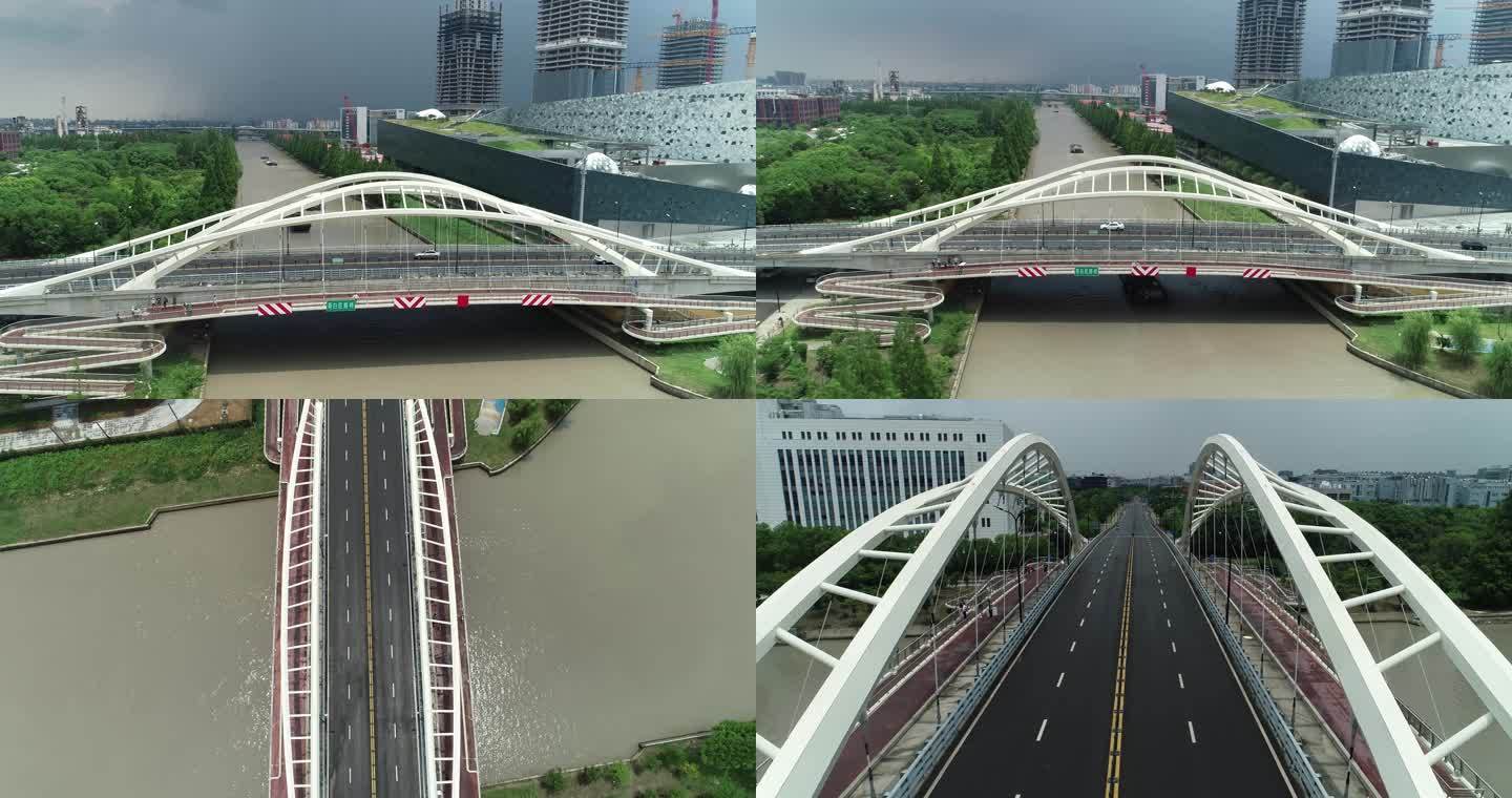 上海浦东张江哥白尼桥4K