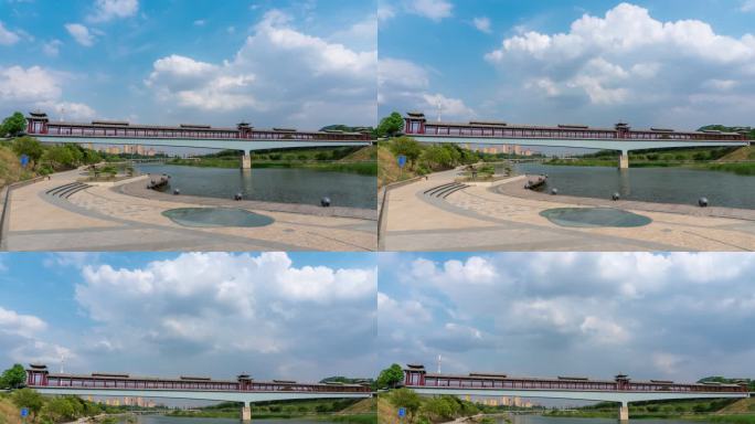 6K HDR 禹州风雨廊桥延时摄影