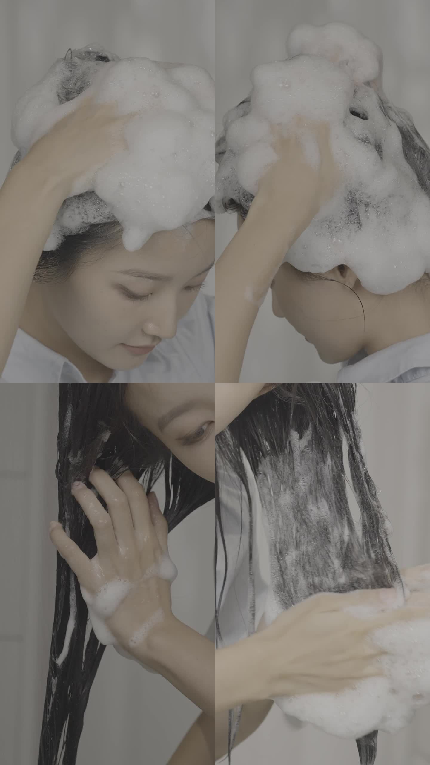 竖版-美发洗发水广告1