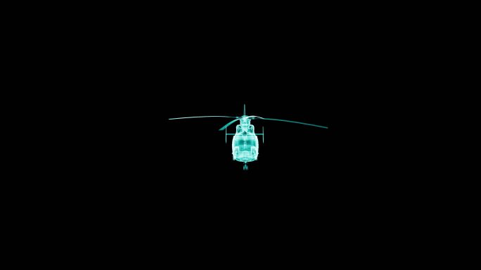 直升机飞行023d直升机 直升机动画