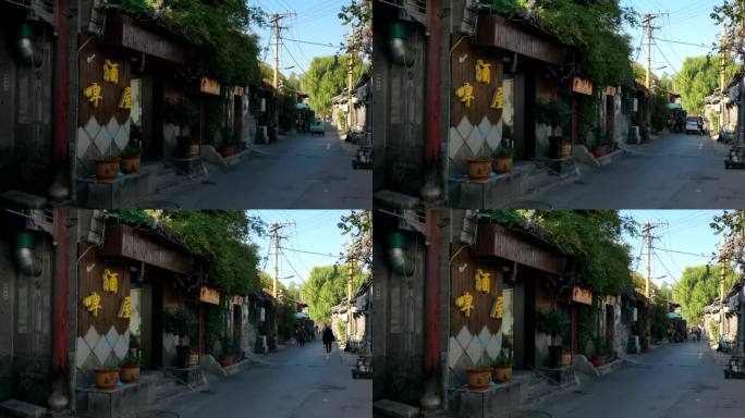 山东济南：老城记忆之后宰门街延时摄影
