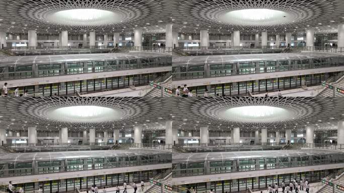 深圳地铁岗厦北站