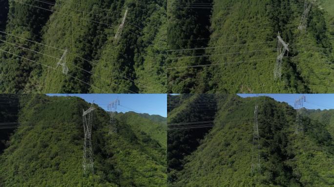 电塔 铁塔 高压电台 电力  电网 电线