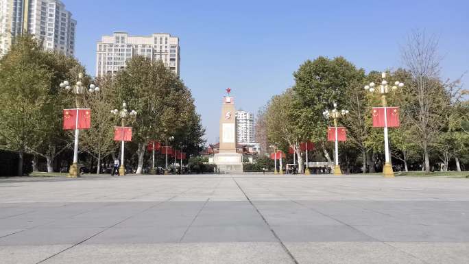 武汉防汛纪念碑延时