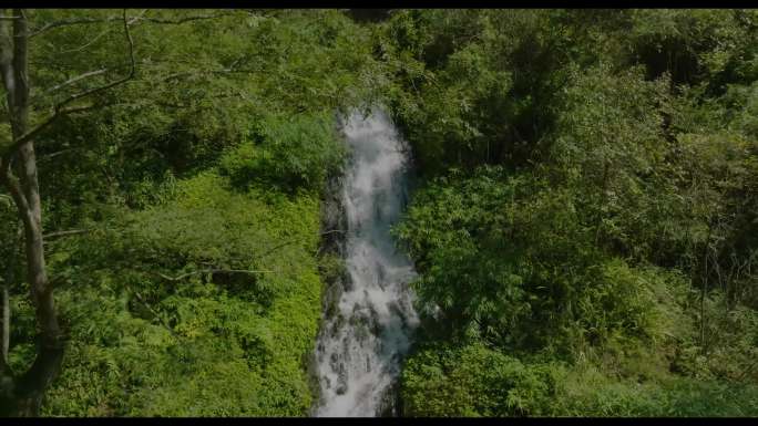 香火岩小河峡谷瀑布风光（4K）