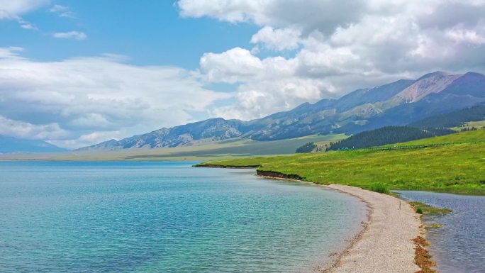 新疆旅游地-赛里木湖