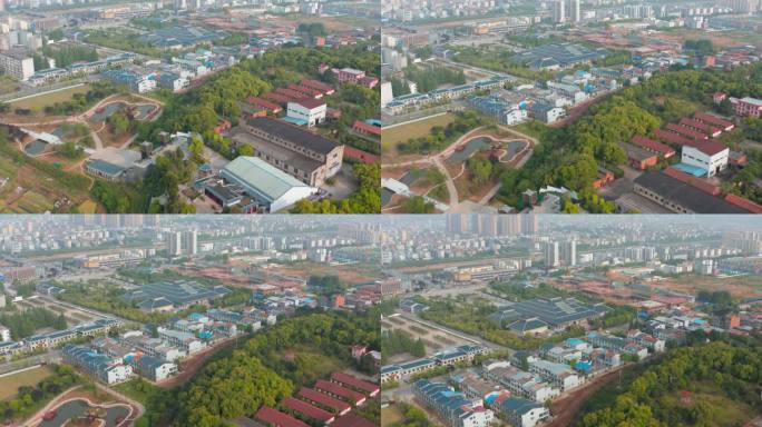 航拍随州博物馆