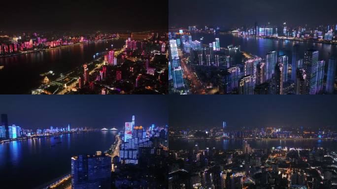 【御3航拍】武汉繁华夜景2022