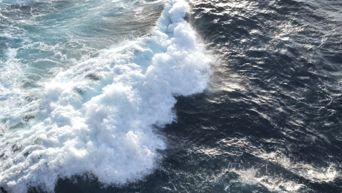 【4K】海浪 波涛汹涌的海面