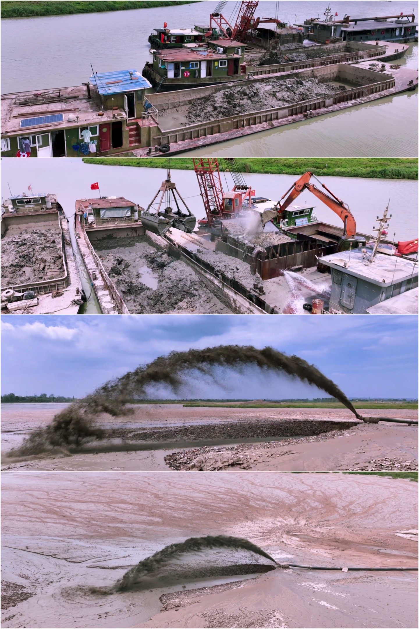 运河河道清淤治理疏浚施工