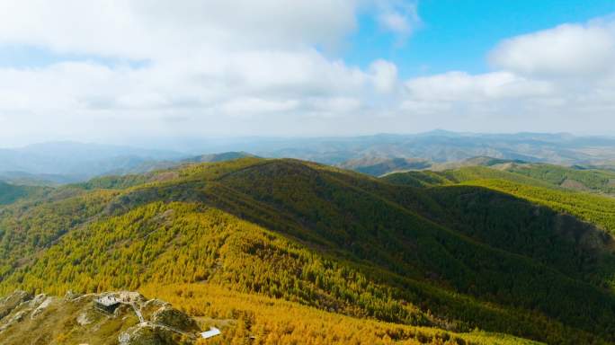 秋景苏木山森林公园