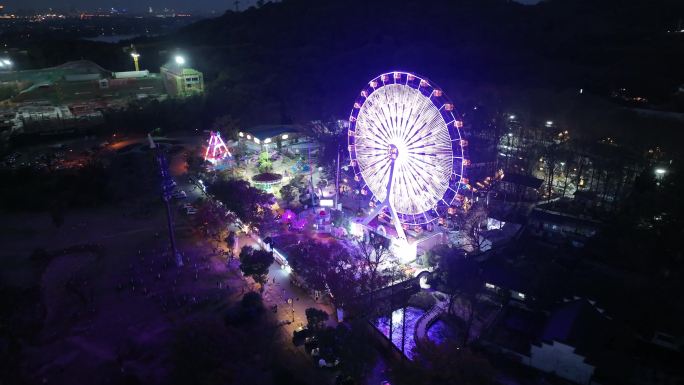 【御3航拍】东湖夜景航拍