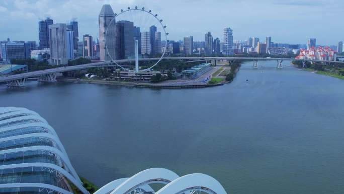 俯视新加坡风景，换个角度感受新加坡的美