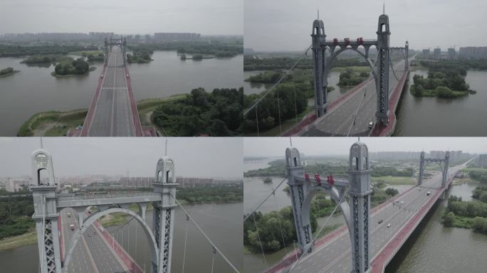 沈阳东塔桥航拍-原素材