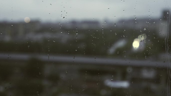 露水 潮湿 雨滴 风 透明 特写 暴雨