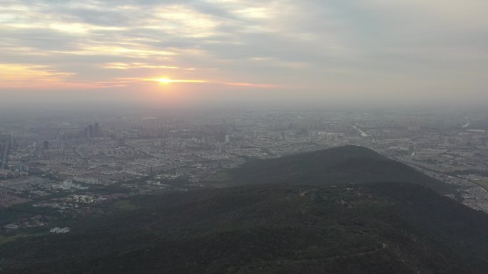 常熟虞山日出