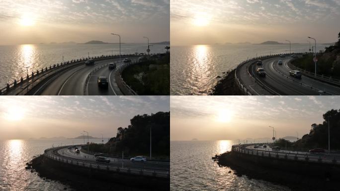 【御3航拍】珠海清晨车流