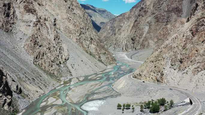 【4K】新疆独库公路大峡谷航拍