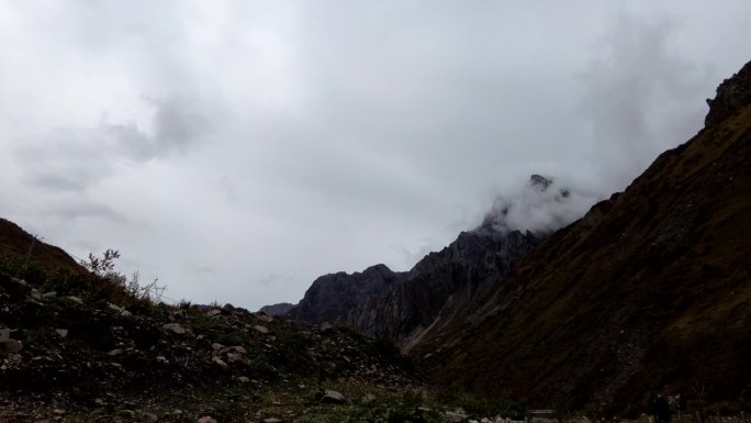 雪山延时