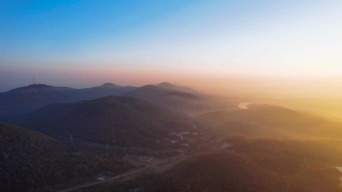 【7分多钟】南京老山日出