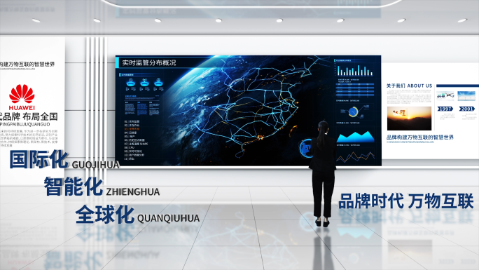 企业大屏数据展示