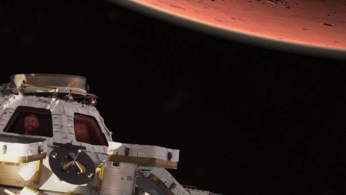发现火星太空探测器火星宇宙飞船中国航空航