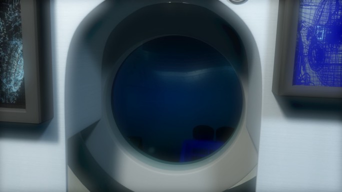 深海潜艇内部