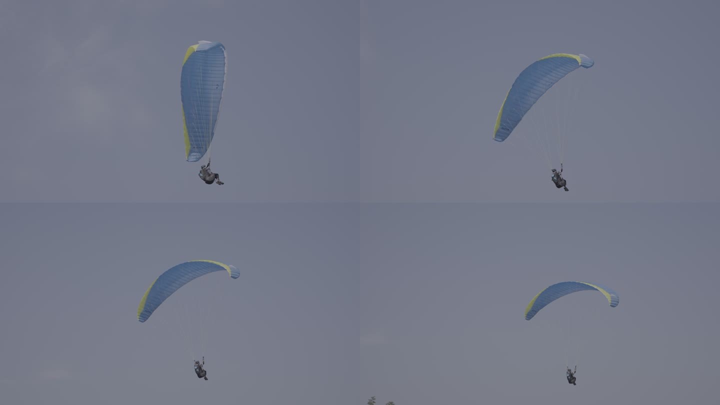 天空 蓝天 滑翔伞 运动 户外