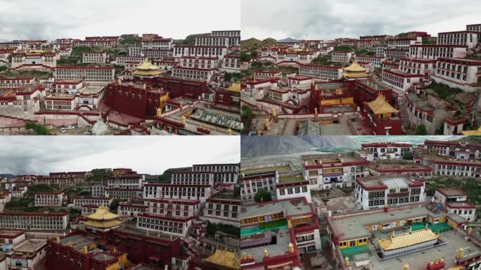 甘丹寺 西藏 达孜 寺庙