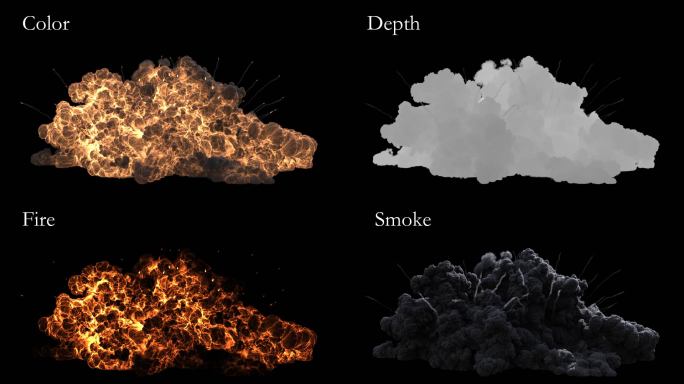 爆炸，大爆炸，烟火爆炸